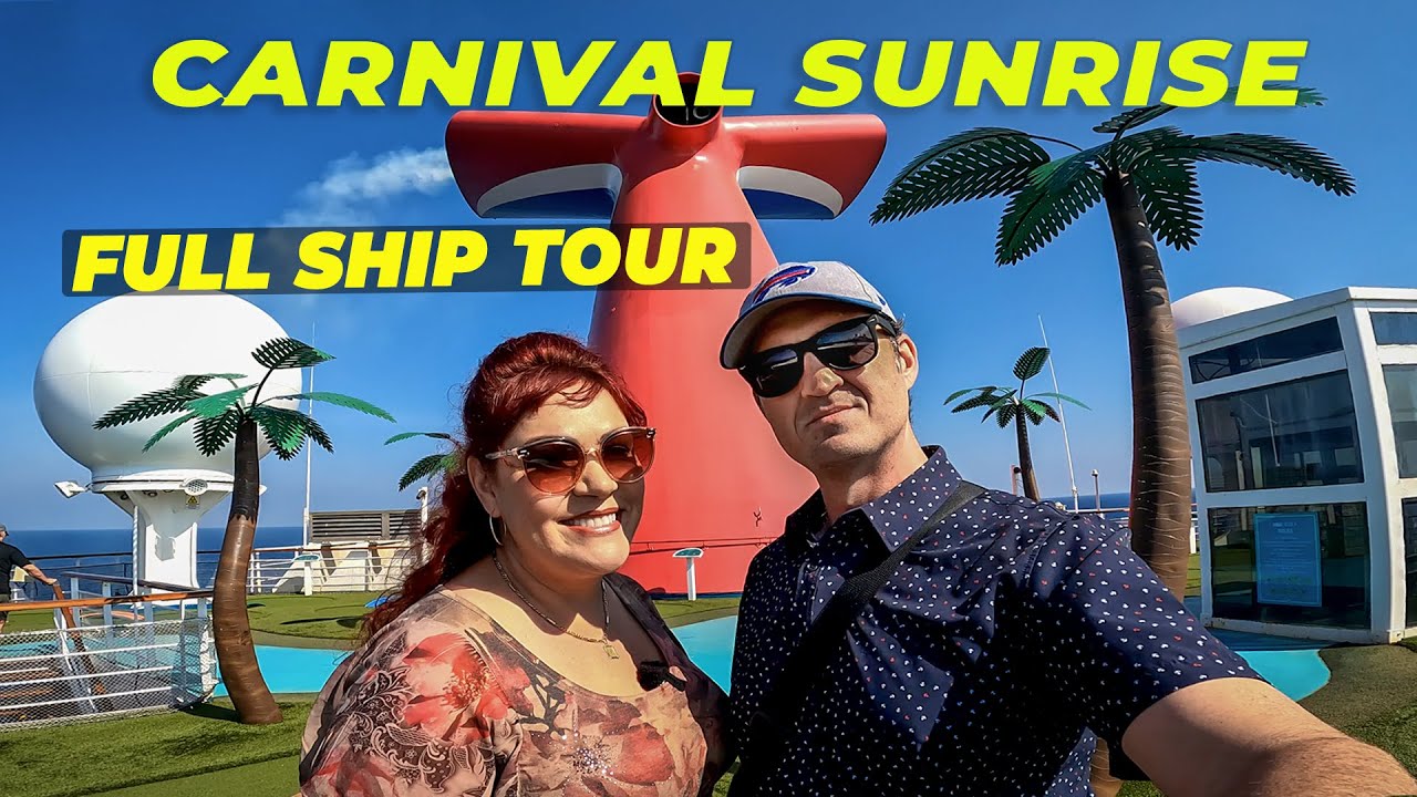 Carnival Sunrise  Full Ship Tour 2023