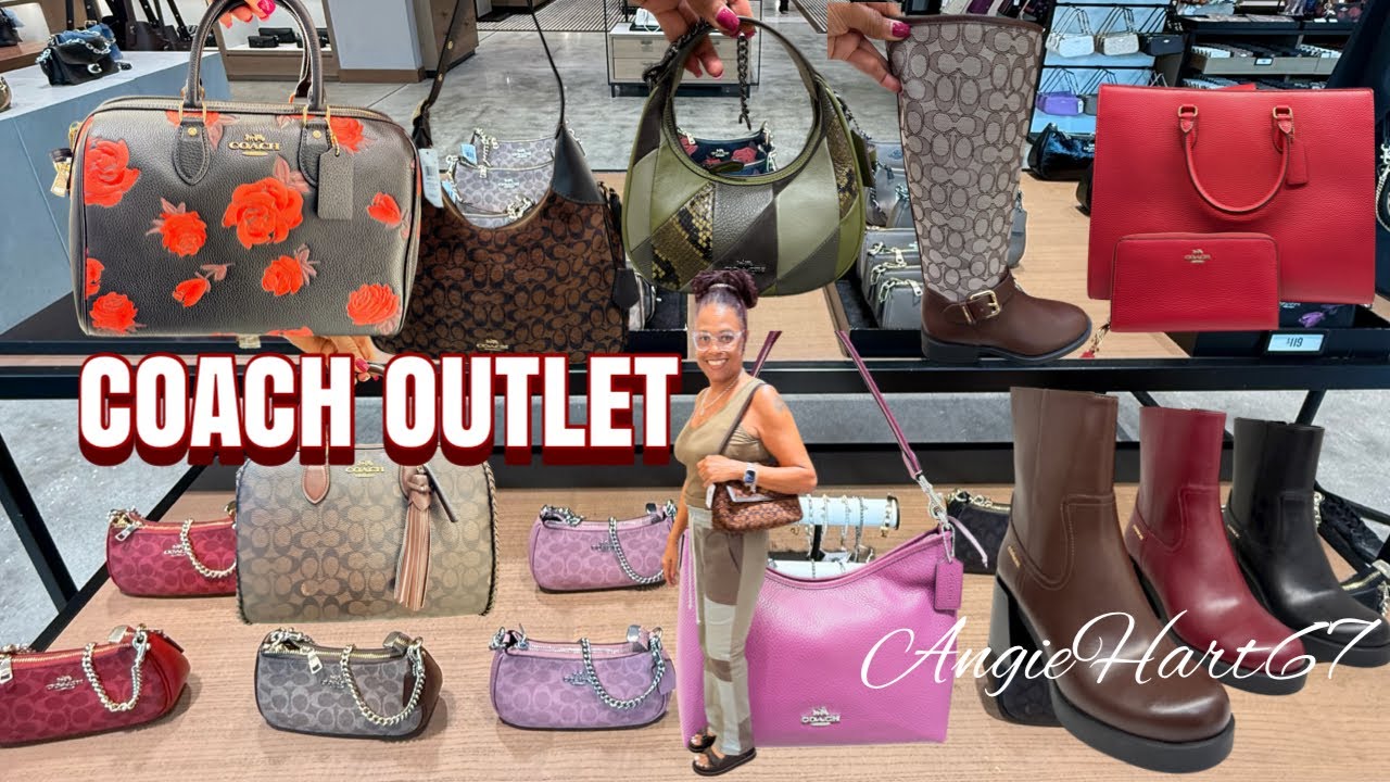 COACH OUTLET 💖НОВАЯ ОСЕННЯЯ КОЛЛЕКЦИЯ 10-1-25 #сумки #ботинки #coachoutlet @AngieHart67
