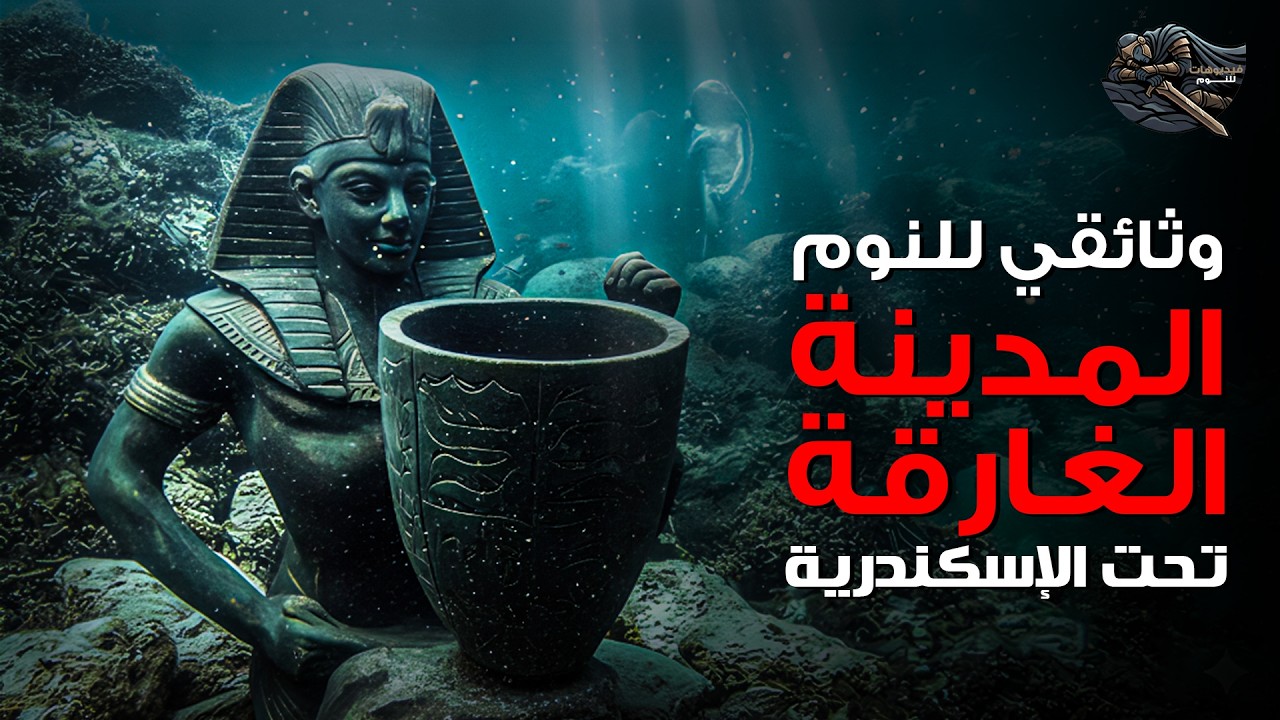 المدينة الغارقة تحت الإسكندرية… حضارة ابتلعها البحر | حكاية هادئة قبل النوم