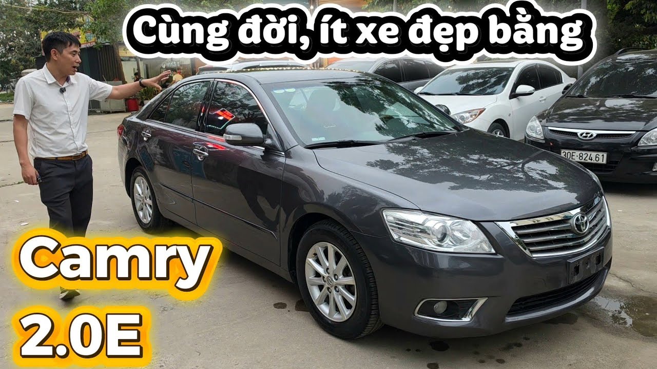 Toyota Camry 2.0E nhập khẩu 2009 | Đẹp xuất sắc, cùng đời ít xe sánh bằng