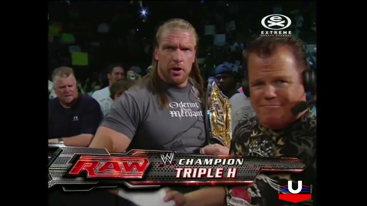 WWE Raw 09.06.2008: JBL vs. John Cena | Triple H - PL