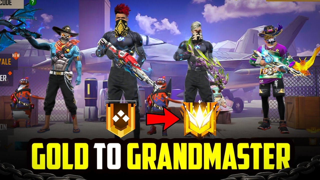 Gold To GrandMaster in 1 Night With AjjuBhai, MunnaBhai & Dada || Desi Gamers