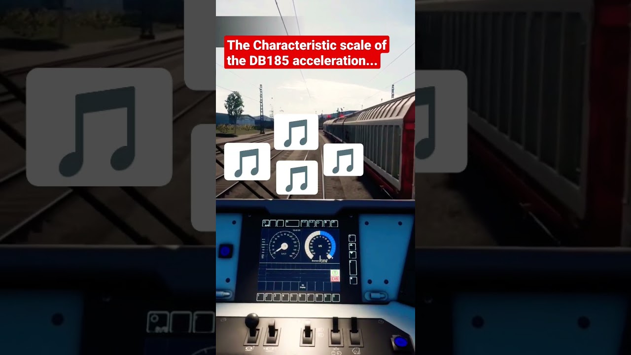 A musical train! #tsw3 #trainsim #train #dbcargo #bombardier #music #frieght #electric #electronic