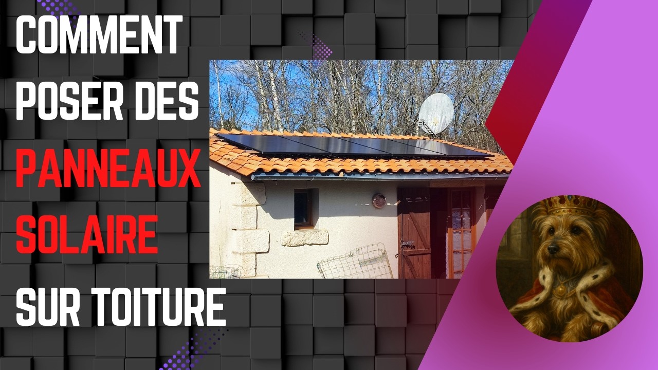 INSTALLATION SOLAIRE : Comment fixer ses panneaux solaire sur Tuiles Romanes ?