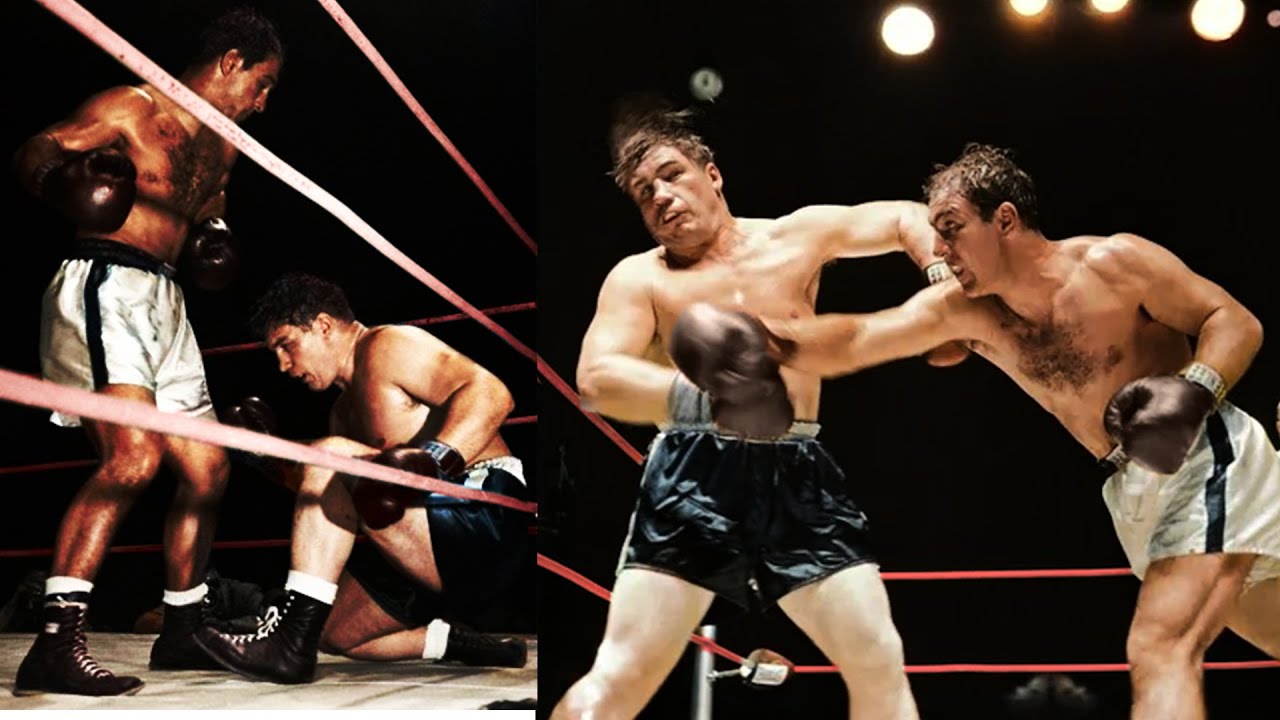 Rocky Marciano vs Don Cockell (16.5.1955) - Full Fight Colorized