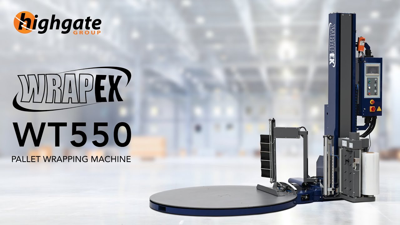 Wrapex WT550 Pallet Wrapping Machine | Highgate Group