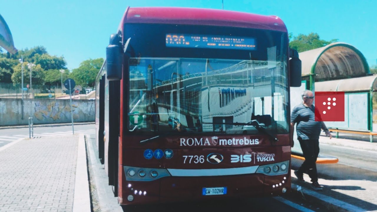 King Long E10 Hybrid (7736) - Roma TPL Linea 030