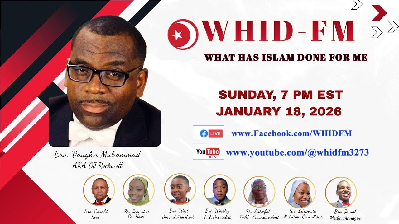 WHID-FM Brother Vaughn Muhammad AKA DJ.Rockwell