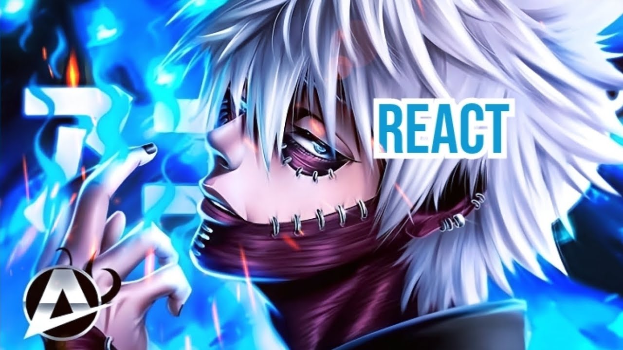 Kokujin no tenkousei(NTR) react Dabi|Fruto podre| @AniRap (AS)