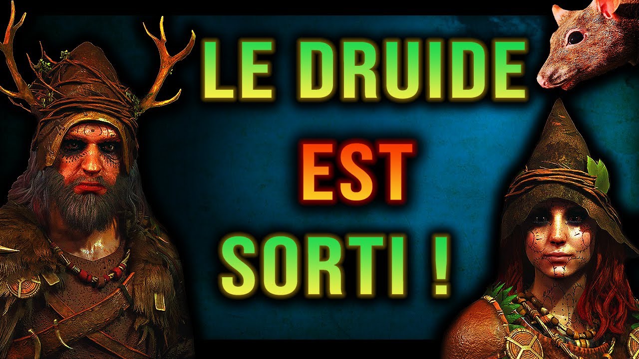 Présentation Du Druide (perks, spells, transformations )  Dark & Darker