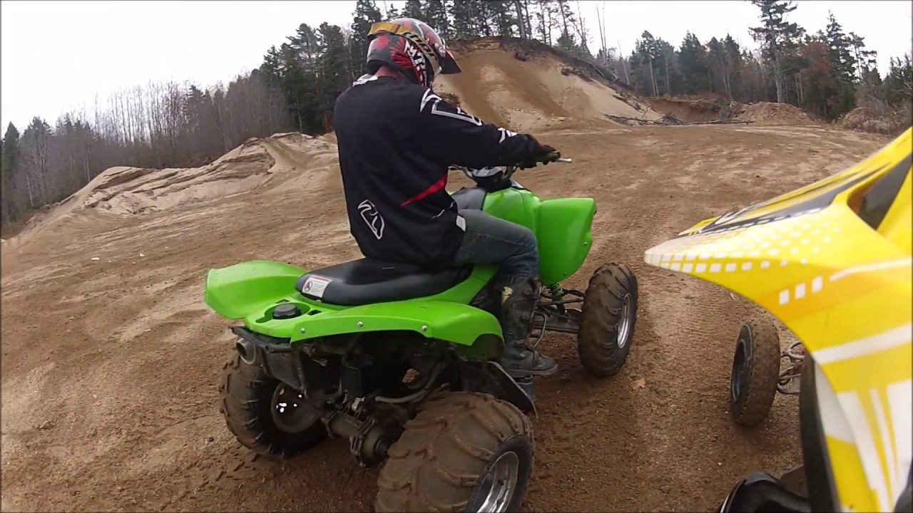 trying out the kfx 700