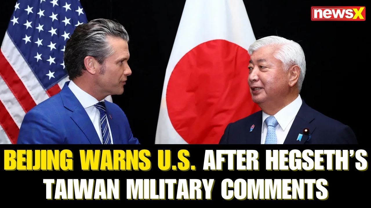 China Slams U.S. Defense Chief Over Taiwan Invasion Remarks; Diplomatic Clash Explained | NewsX