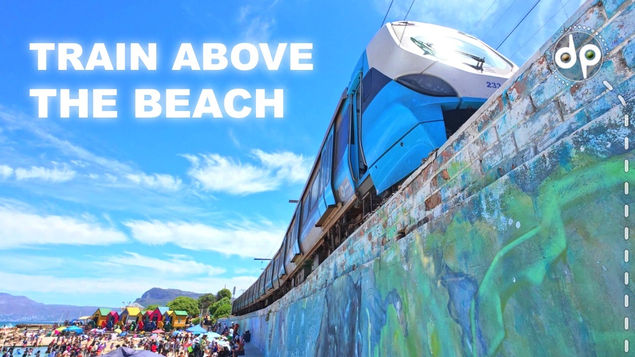 St James Beach, Cape Town - 4K Walking Tour from Muizenberg