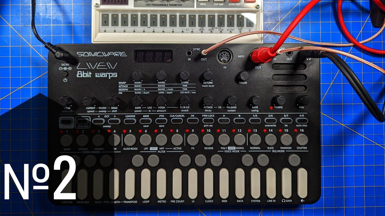 Sonicwave Liven 8bit Warps - #2 - Paging Through the Manual