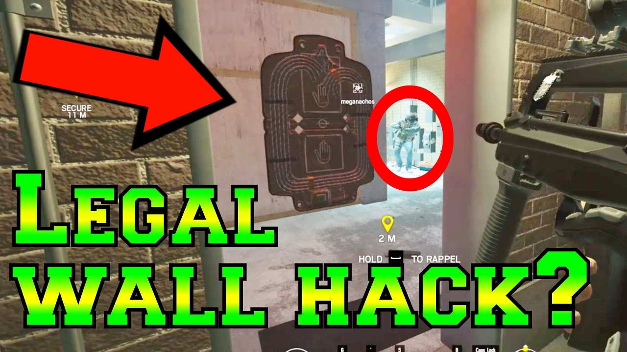 I GOT LEGAL WALL HACK!? - Invisible Barricade Bug - Rainbow Six Siege Velvet Shell