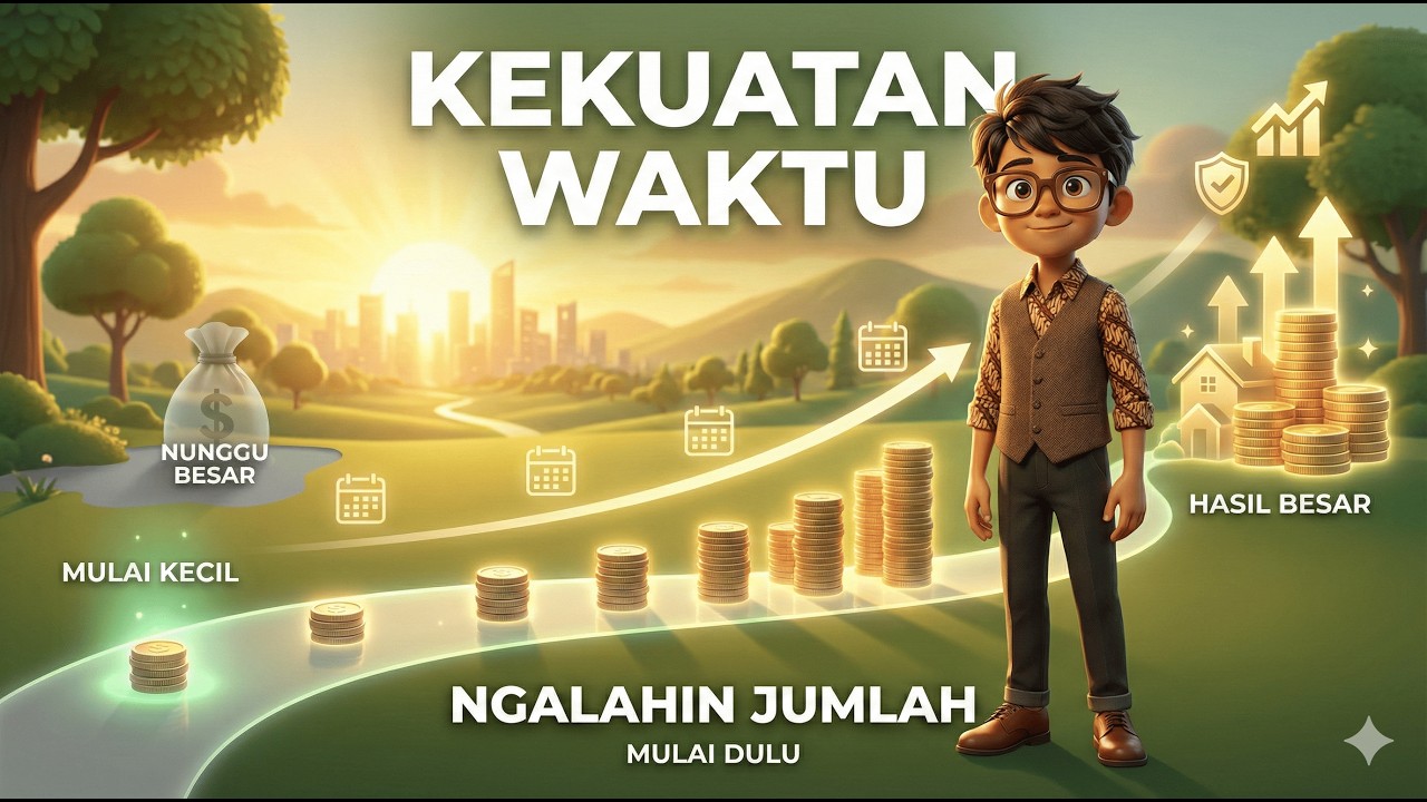 Kekuatan Waktu & Kekayaan — Kenapa Mulai Lebih Penting dari Jumlah