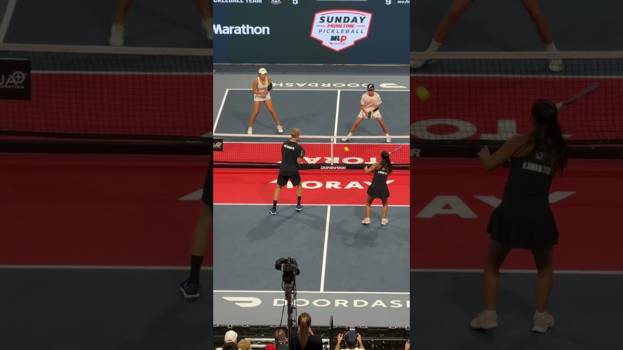 Riley Newman is like that on a pickleball court 🤌