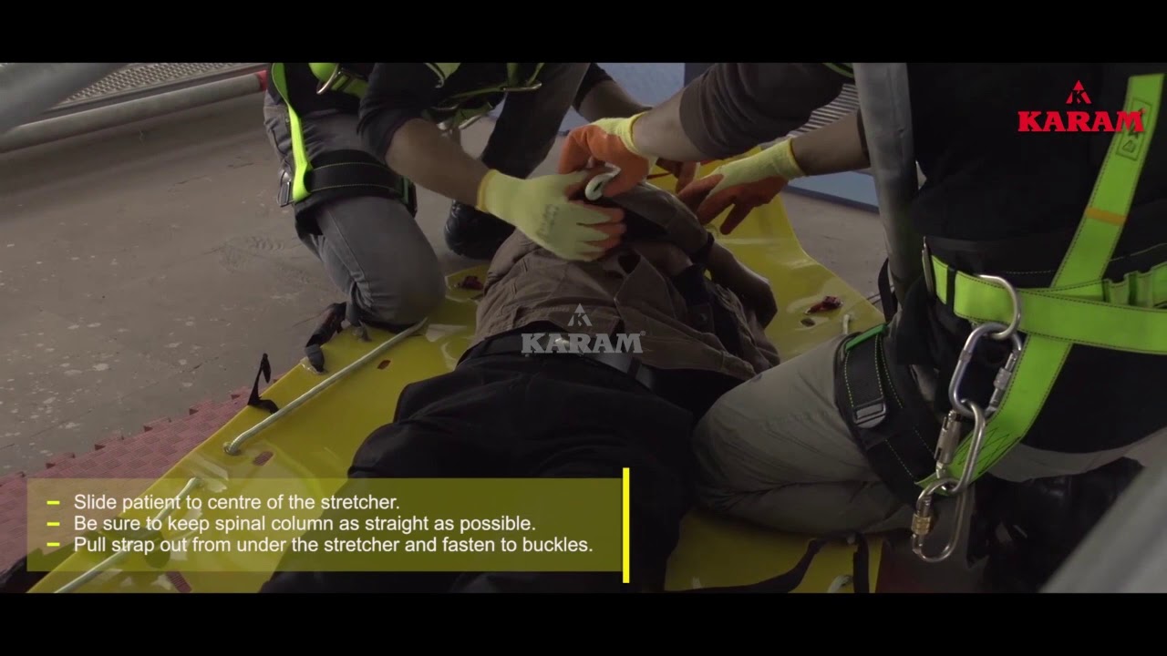 How to use Rescue Stretcher for recovery I KARAM Product