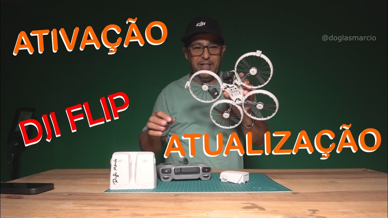 COMO ATIVAR E ATUALIZAR O DRONE DJI FLIP