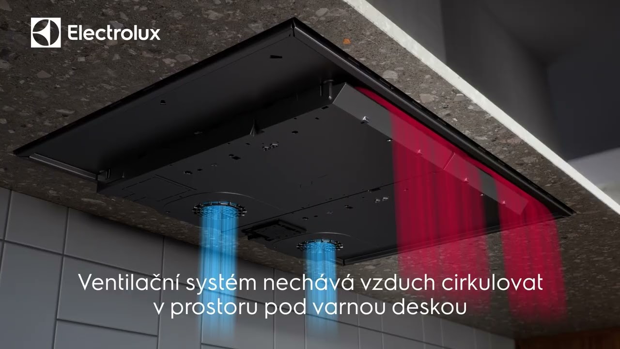 Ukázka instalace varné desky Electrolux se systémem PerfectFit