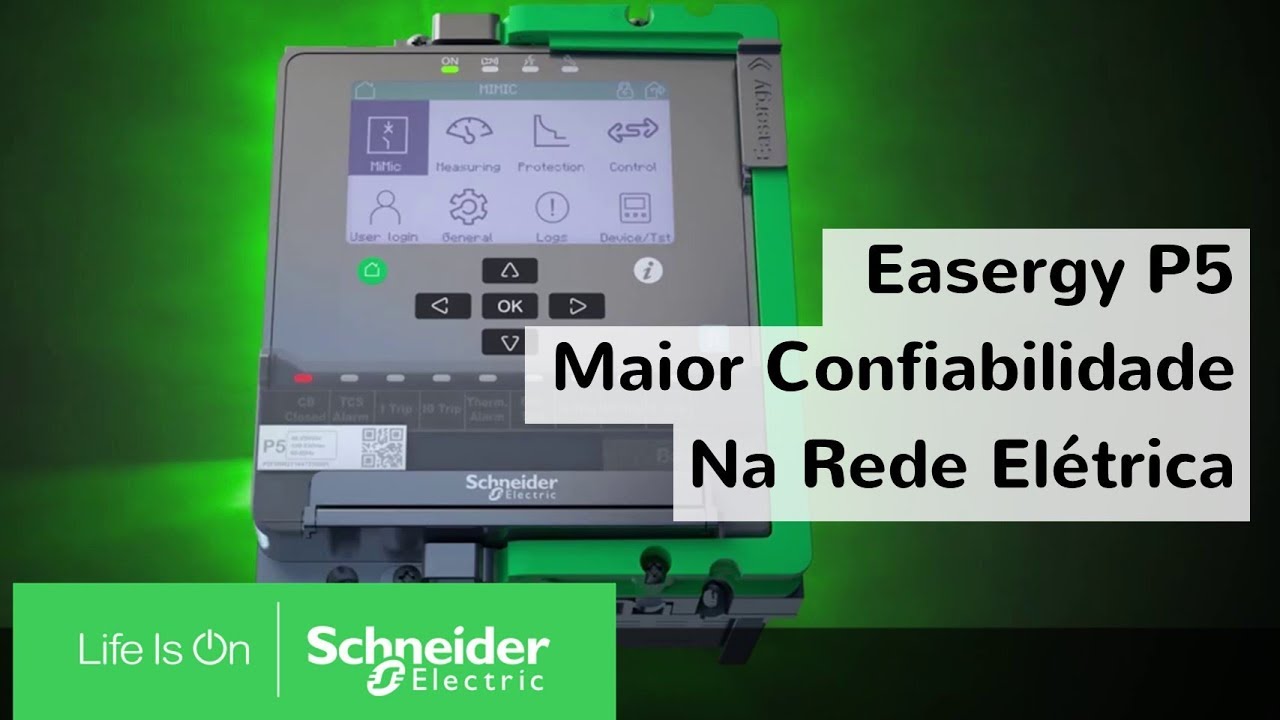 Easergy P5: A Nova Referência em Relés de Proteção | Schneider Electric Brasil