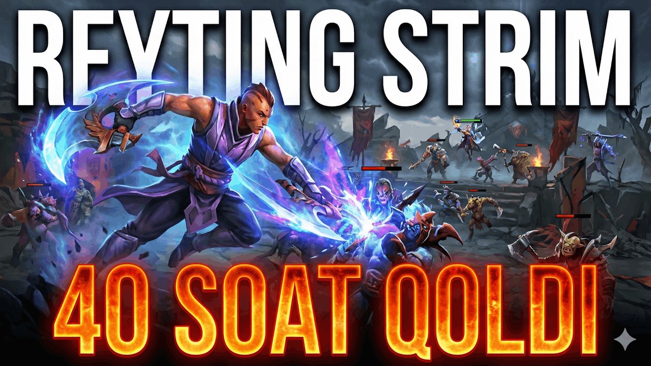 DOTA 2: Rankgacha 40 Soat Qoldi ⏳ STRIM