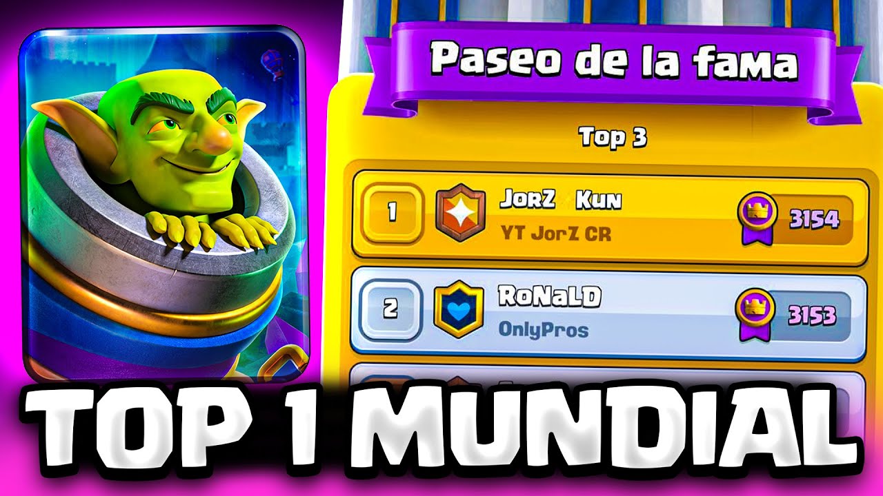ASÍ SUBÍ AL TOP 1 DEL MUNDO EN CLASH ROYALE