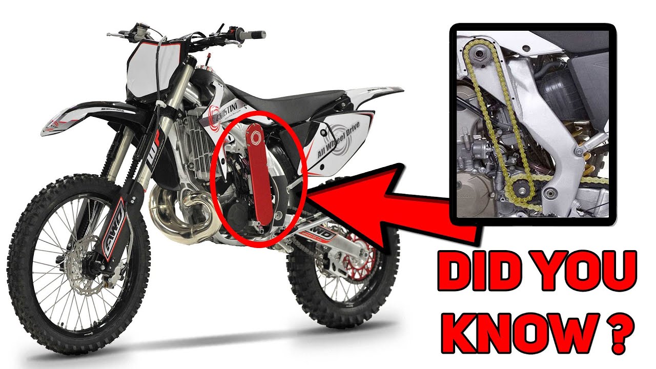 DIRTBIKE WITH 2x2 AWD (All Wheel Drive)