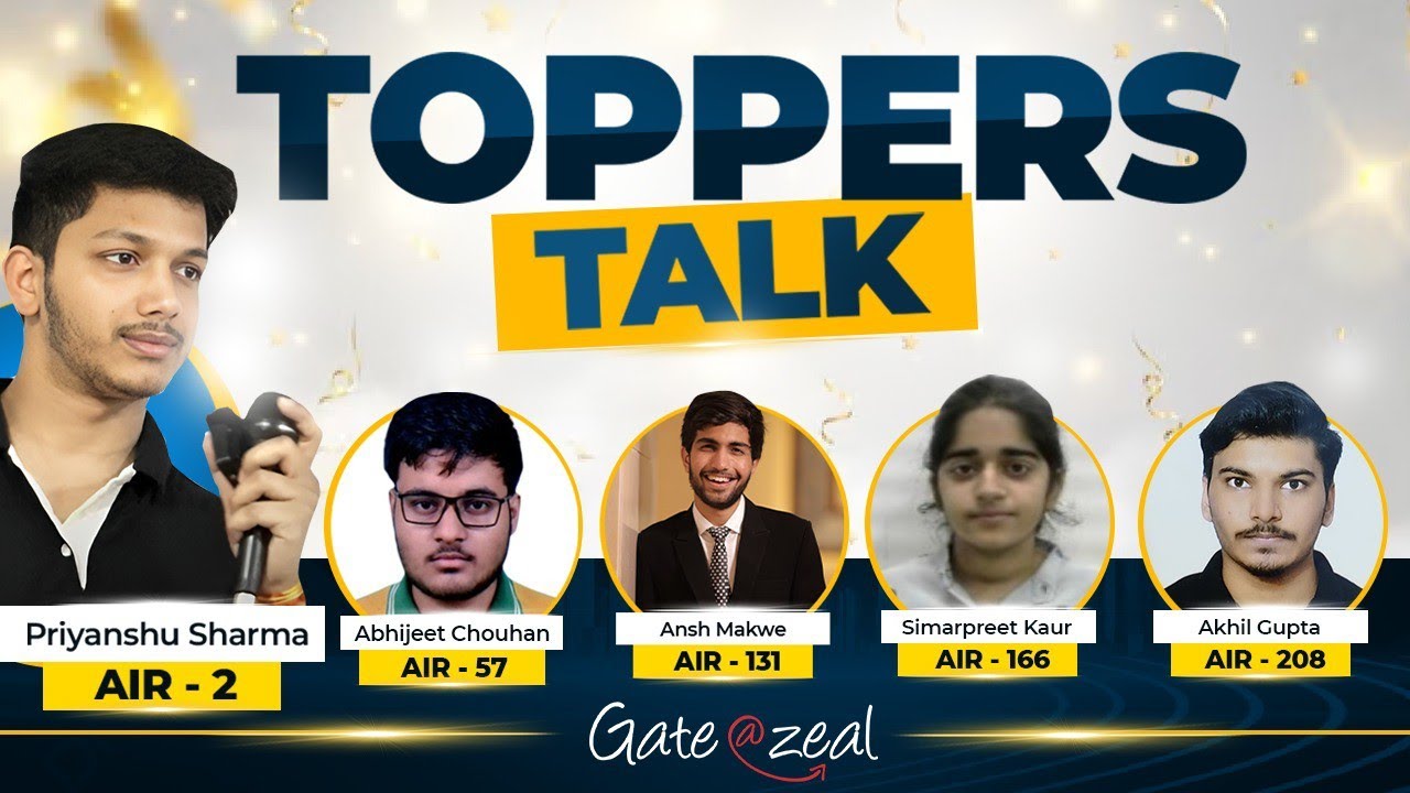 GATE 2024 Topper's interaction with offline students | Gate 2024 Toppers @GATEATZEAL