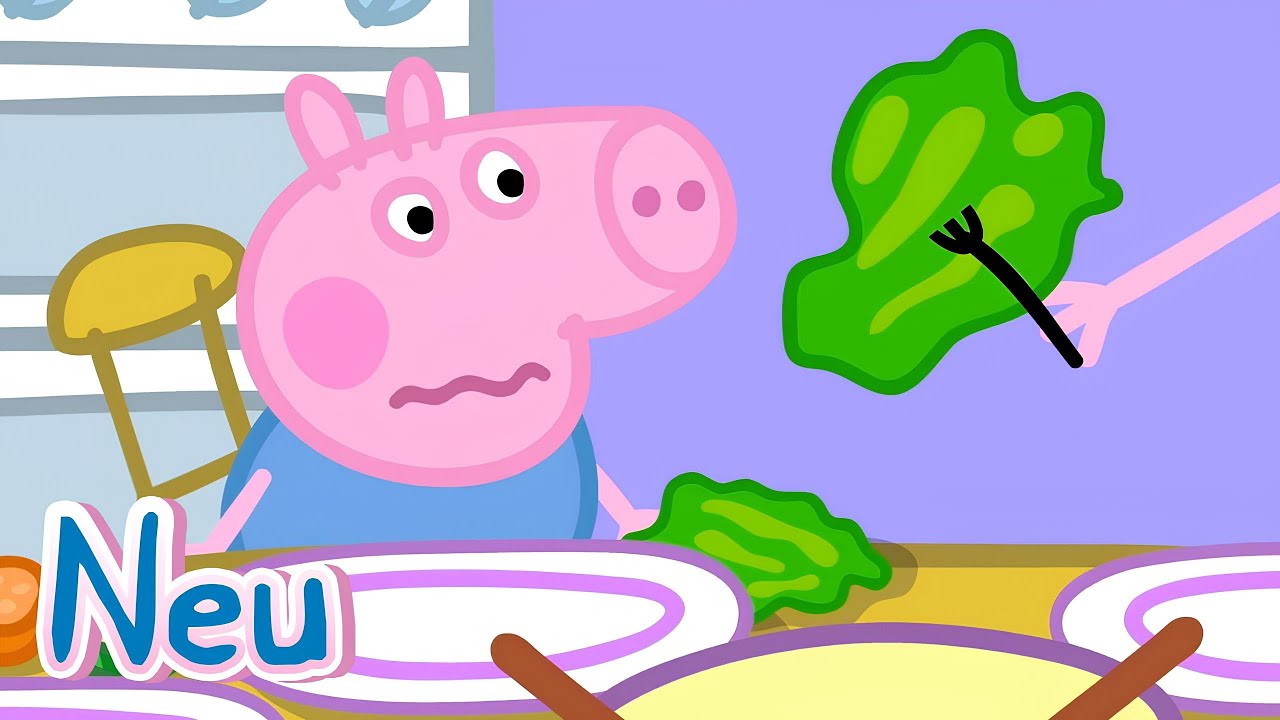 Peppa Wutz 🥦 Gesund und Lecker! 🍓🍌 Cartoons auf Deutsch