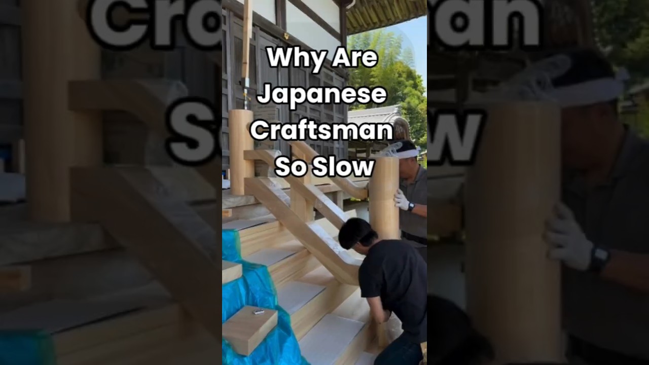 Why Are Japanese Craftsman So Slow? 