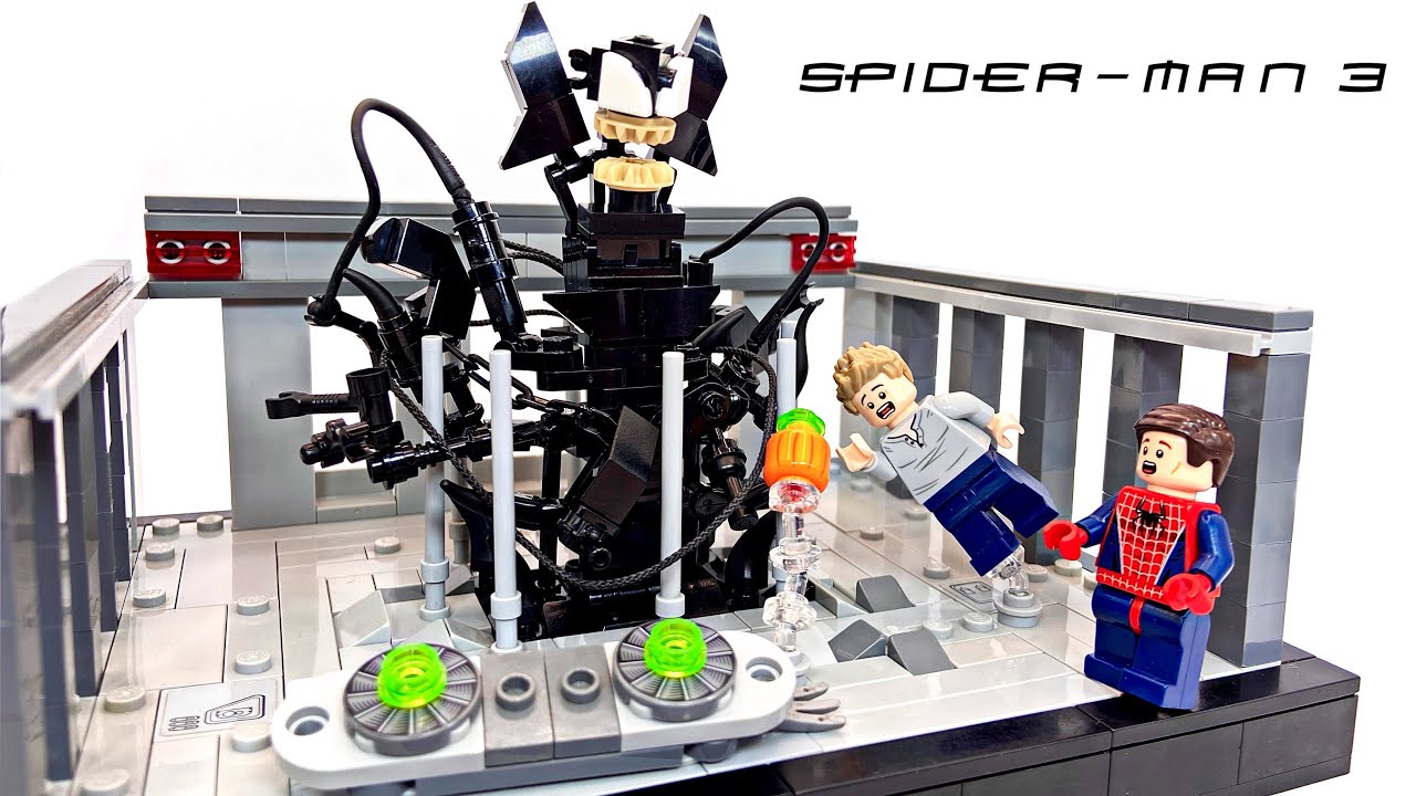 LEGO Spider-man vs Venom final battle MOC
