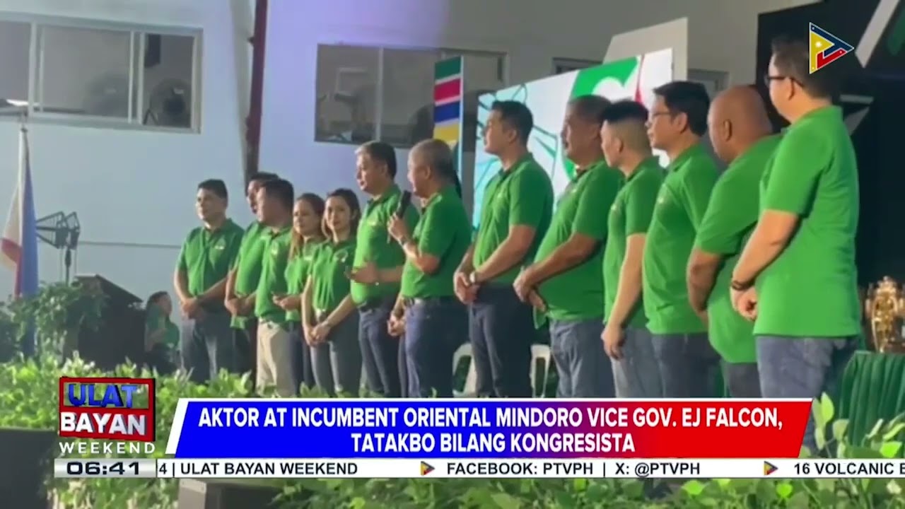 #UlatBayanWeekend | Oriental Mindoro Vice Gov. EJ Falcon, tatakbong kongresista sa 2025 elections