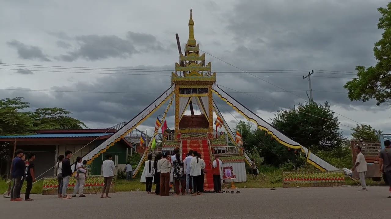 ពិធីបូជាសព យាយភាព នៅអូអំពិល  ទួលពង្រ ម៉ាឡៃ បន្ទាយមានជ័យ 24.07.2024