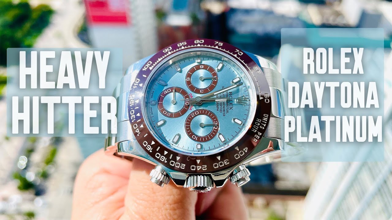 Мощный Rolex Platona! — Обзор Rolex Daytona Platinum!
