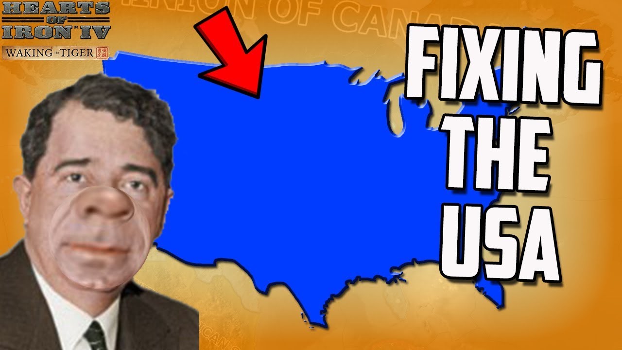 Trying to Fix America Challenge HOI4 (Kaiserreich)
