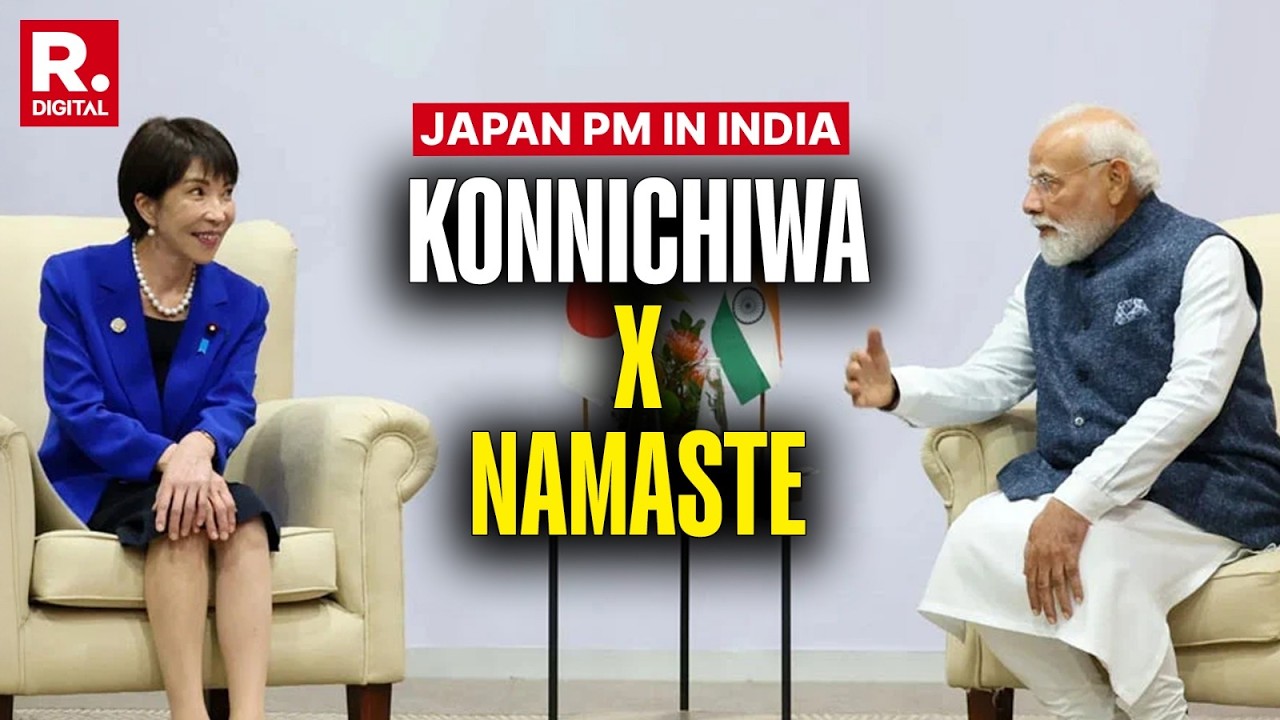 Namaste Takaichi: Japan PM Arrives In Delhi To Build Mega Military Shield