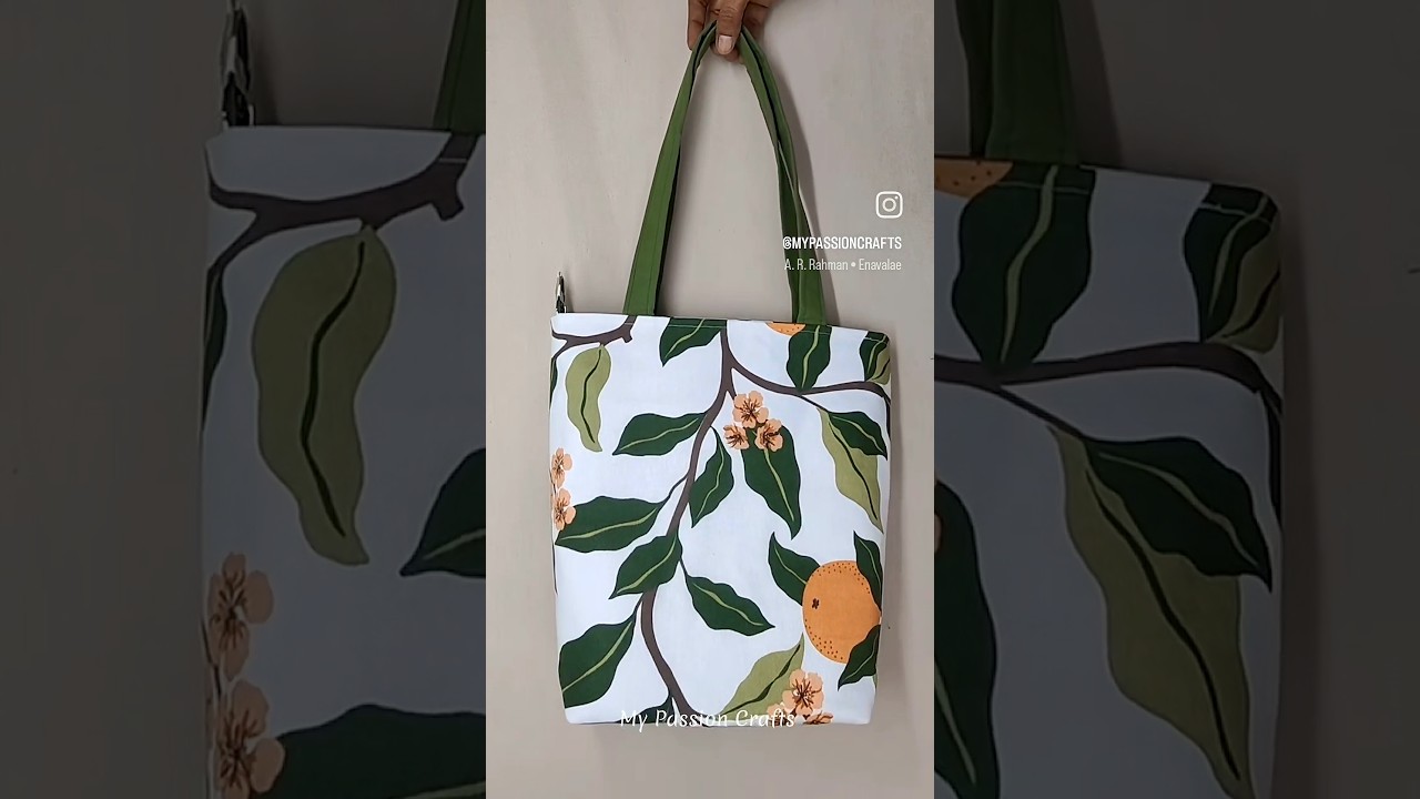 Tote Bag Collection | DIY Bag making at home | Homemade Cloth Bags | Easy Sewing Tutorial | Eco bags