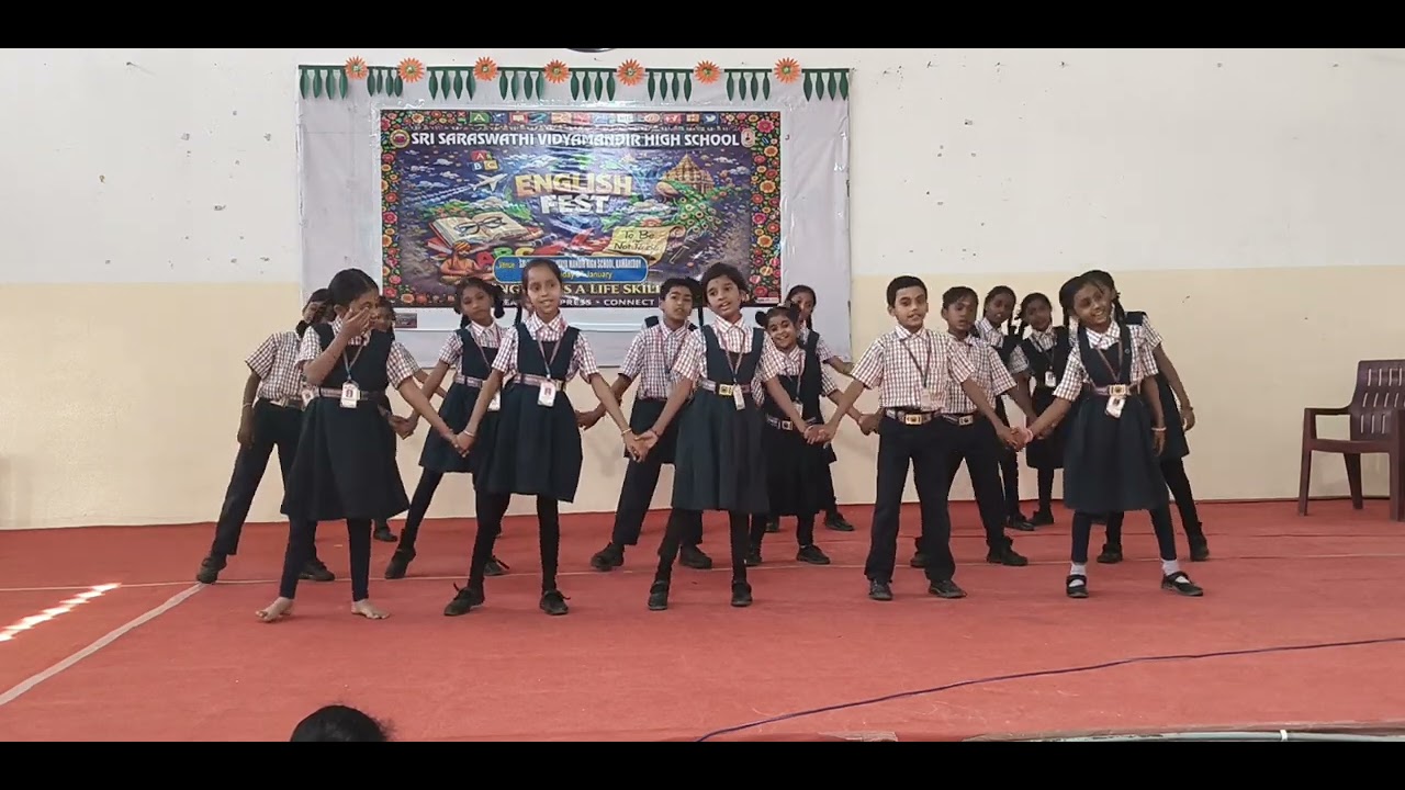 English Fest//Sri Saraswathi Vidyamandir High School//Kamareddy.