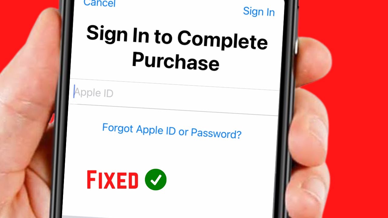 Sign in to Complete Purchase | Sign in to Complete Purchase App Store  - iPhone Apple Watch Fixed
