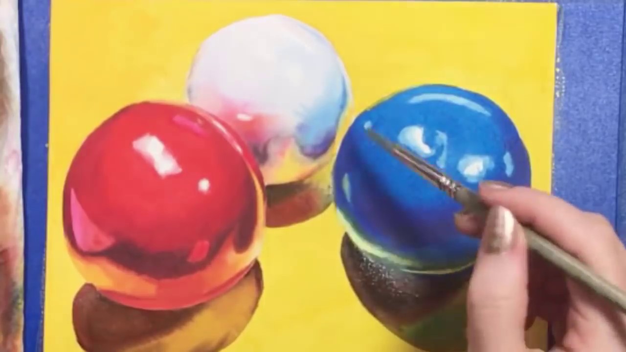 Watercolor Gumball Tutorial