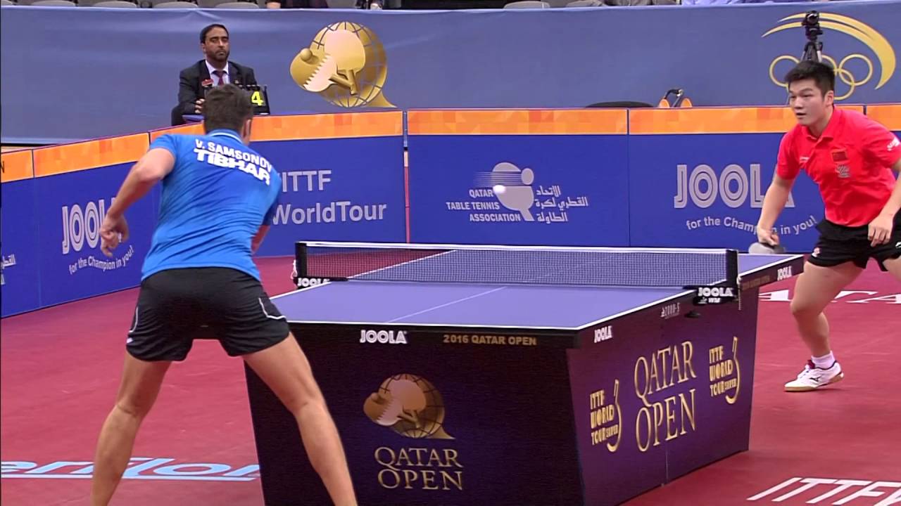 2016 Qatar Open MS-QF Fan Zhendong - Vladimir Samsonov (full match|short form in HD)