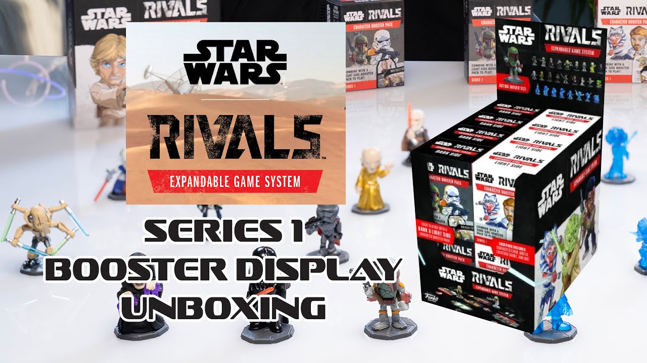 Star Wars Rivals Booster Display Unboxing