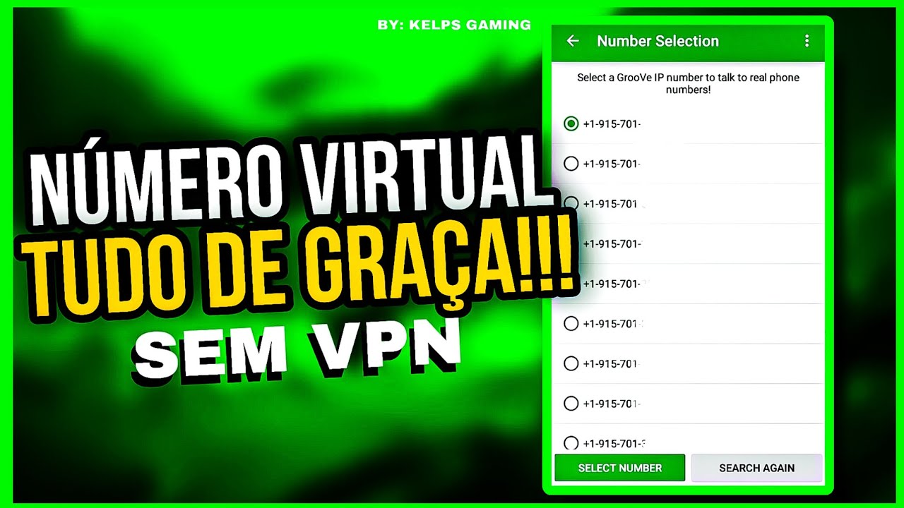 🟢Como CRIAR NÚMERO VIRTUAL para RECEBER SMS sem VPN | numero fake para whatsapp 2024 (Guia completo)