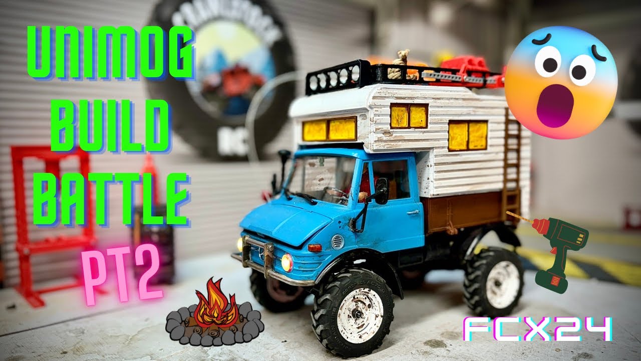 Build Challenge PT2 FCX24 Unimog Build Battle. Кто победит?