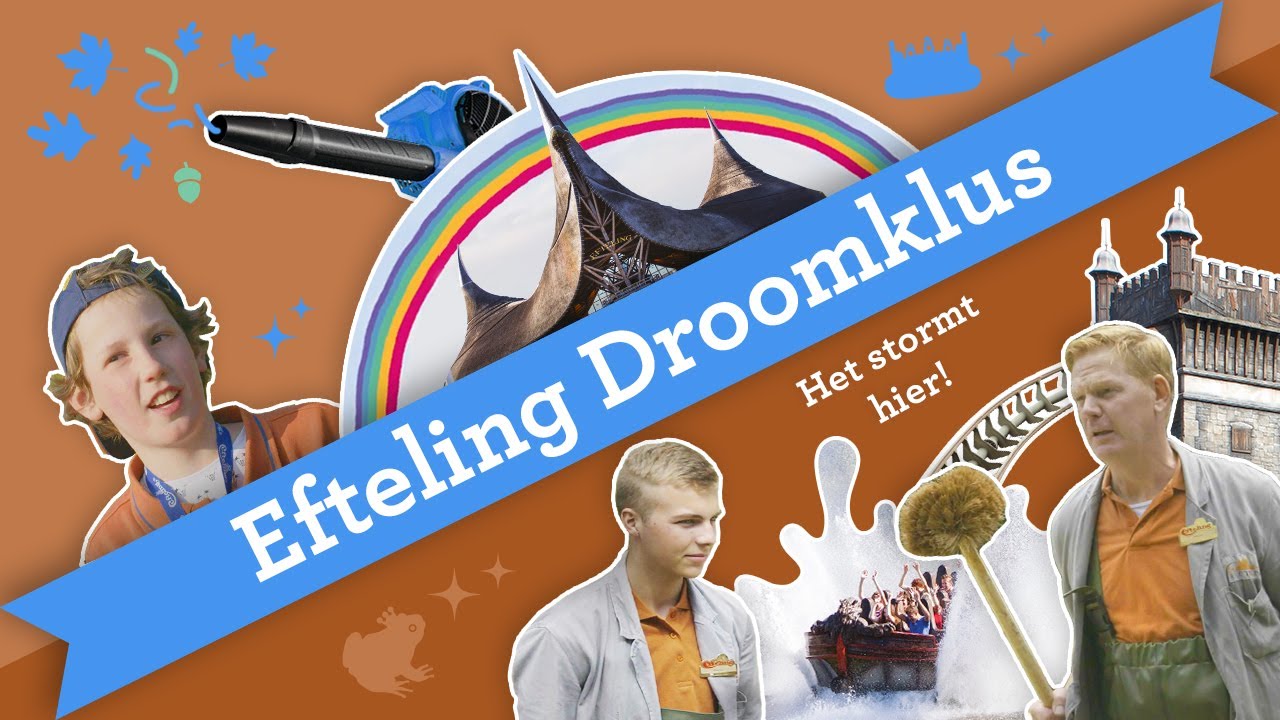 Efteling Droomklus - Het stormt in De Vliegende Hollander en Ruben maakt het park schoon - afl. 4
