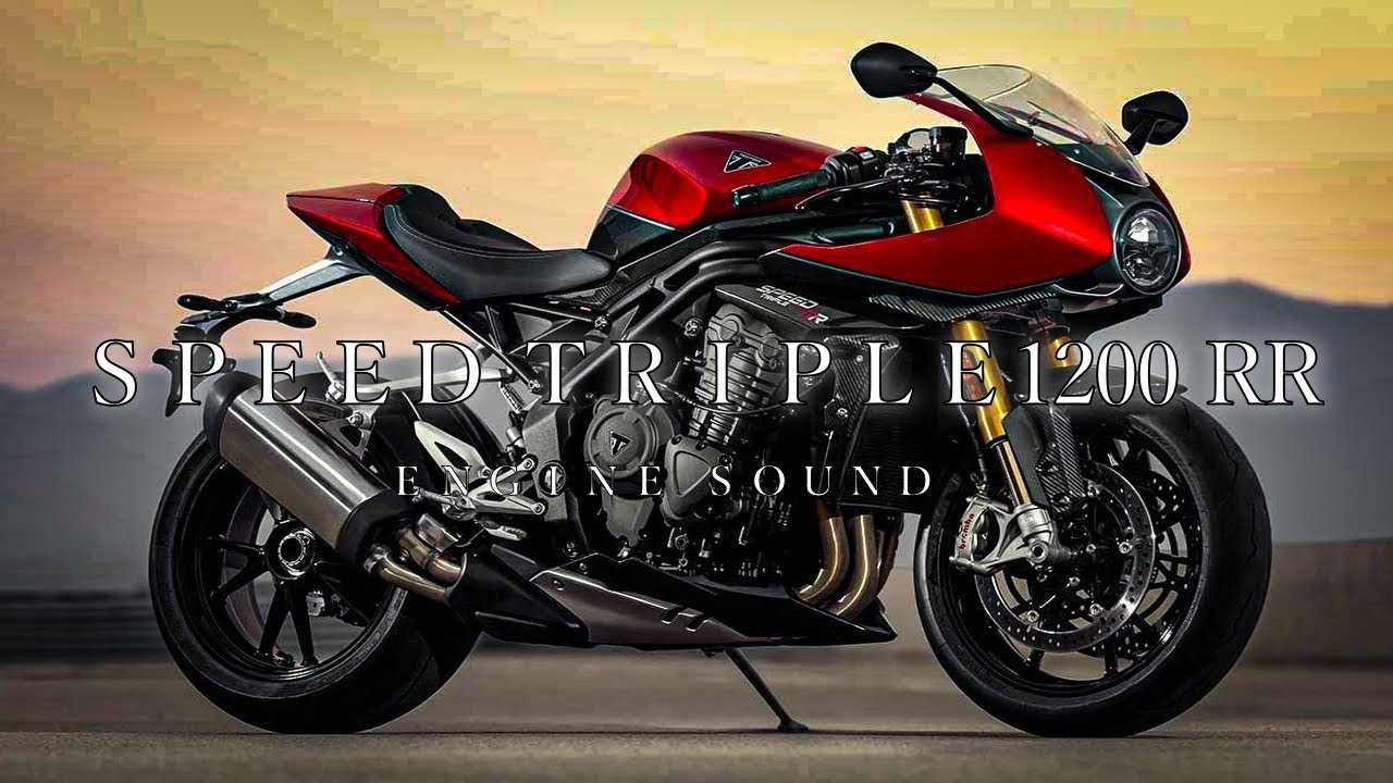 SPEED TRIPLE1200RR Raw Sound【排気音 高音質】