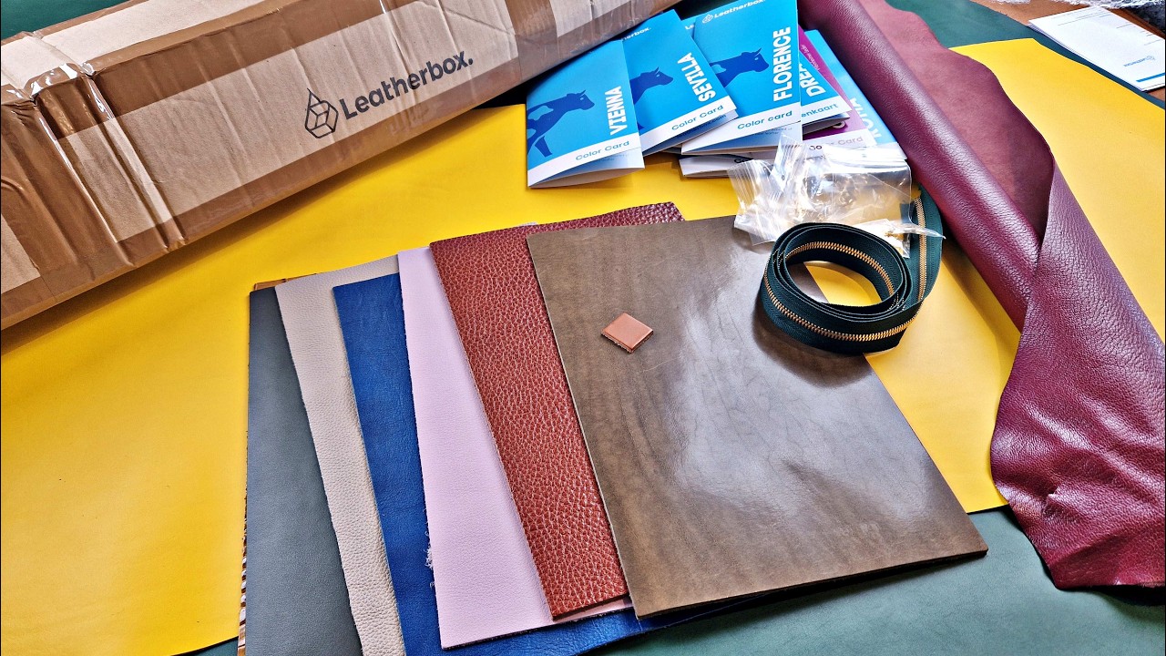 Видео распаковки кожаного изделия. Посмотрите, что я получил.