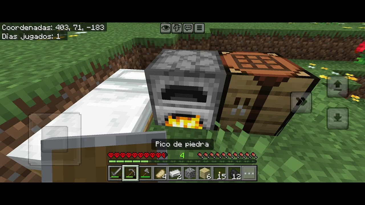 Mi primer video jugando Minecraft