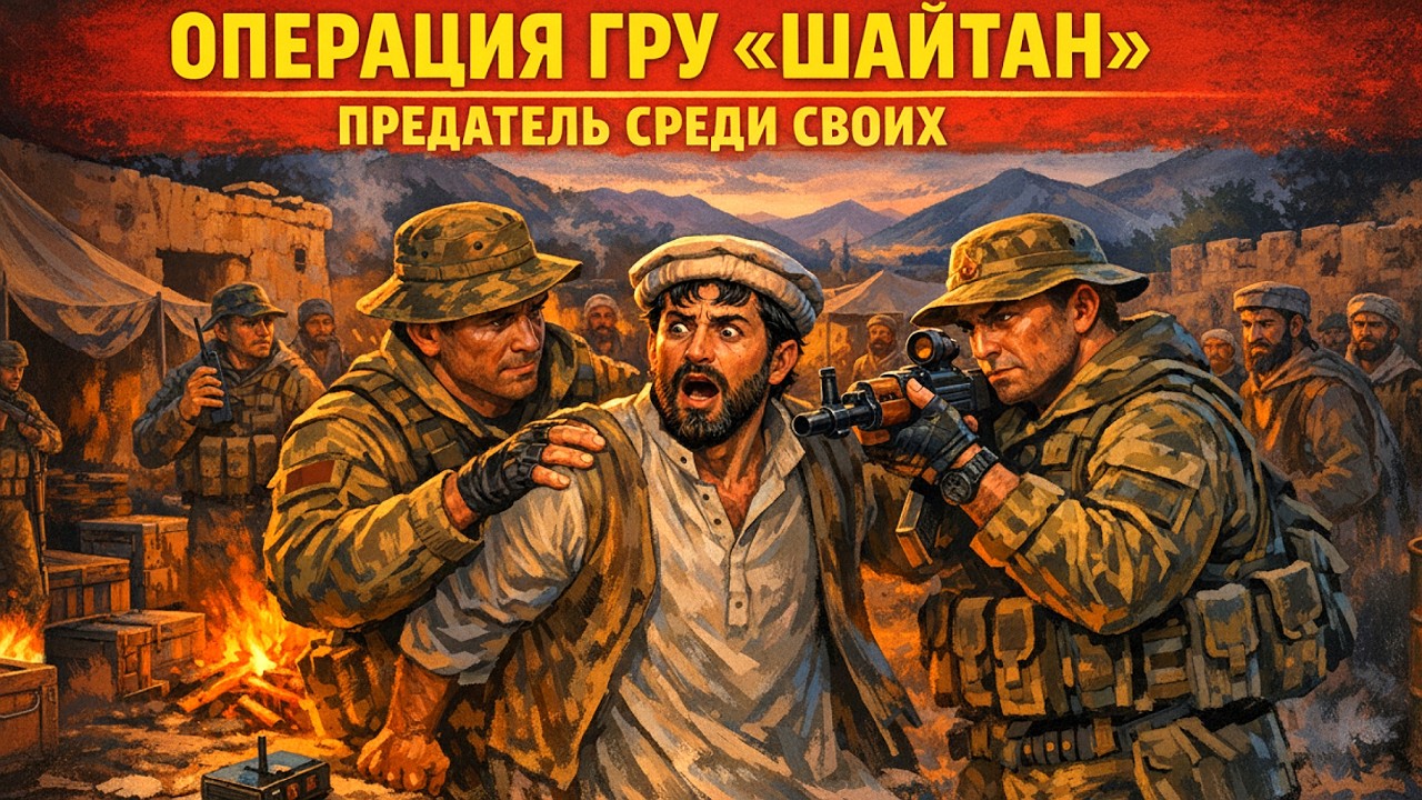 КАК ГРУ ВЫЯВИЛИ ИНФОРМАТОРА ДУШМАНОВ ВНУТРИ АФГАНСКОГО ОТРЯДА